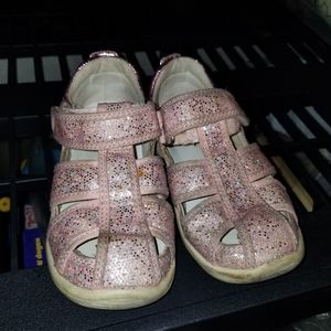 narurino girls sandals size 10